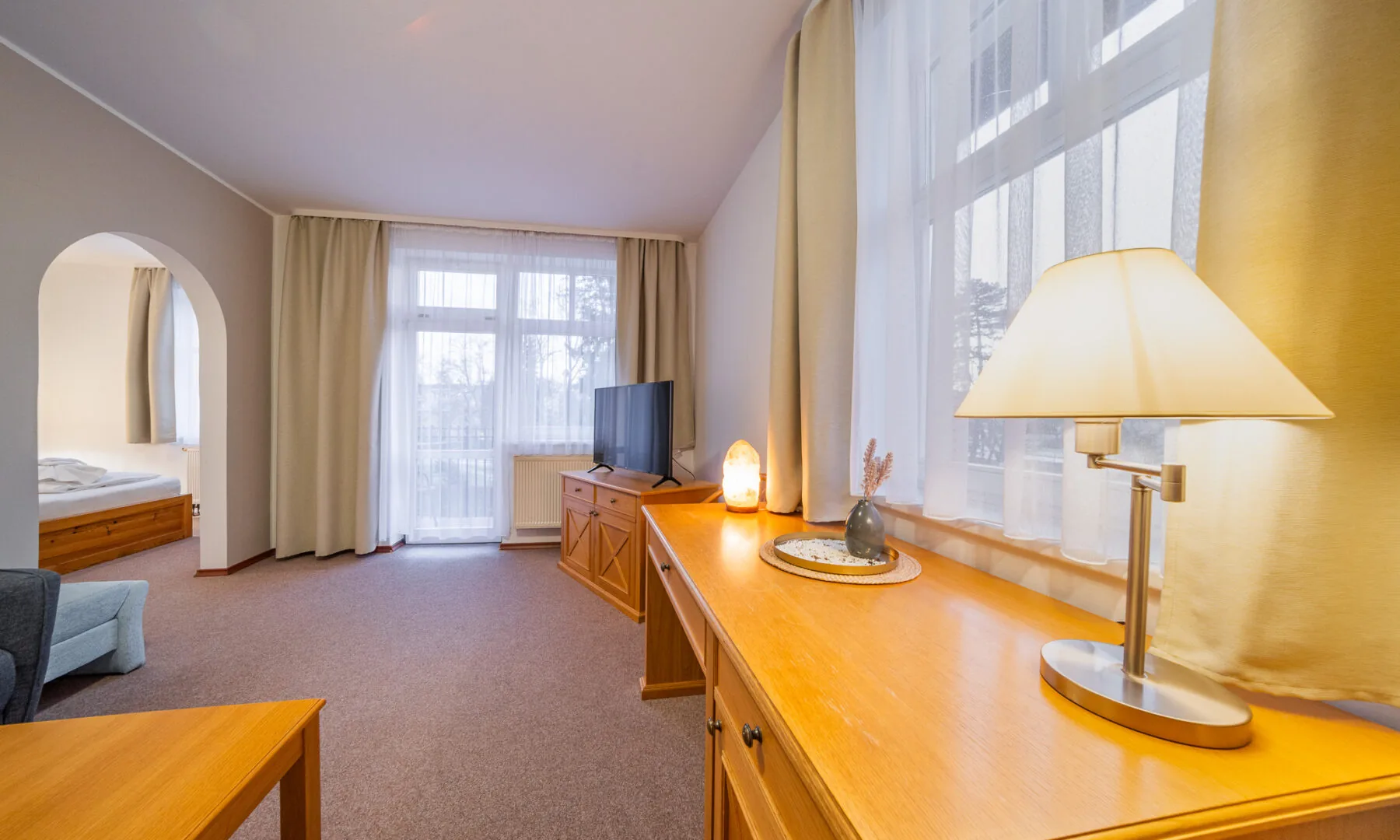 Apartmán s balkónem